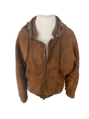 𝅺VALENTINO Uomo - Vintage Suede Bomber Jacket